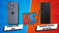 Samsung Galaxy S24 ultra vs. iPhone 15 Pro Max